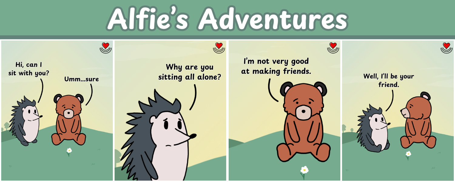 Alfie's Adventures: Making a Friend